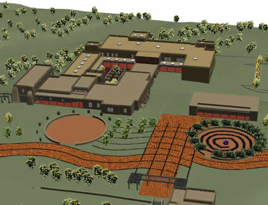 archaeological facility design view 1